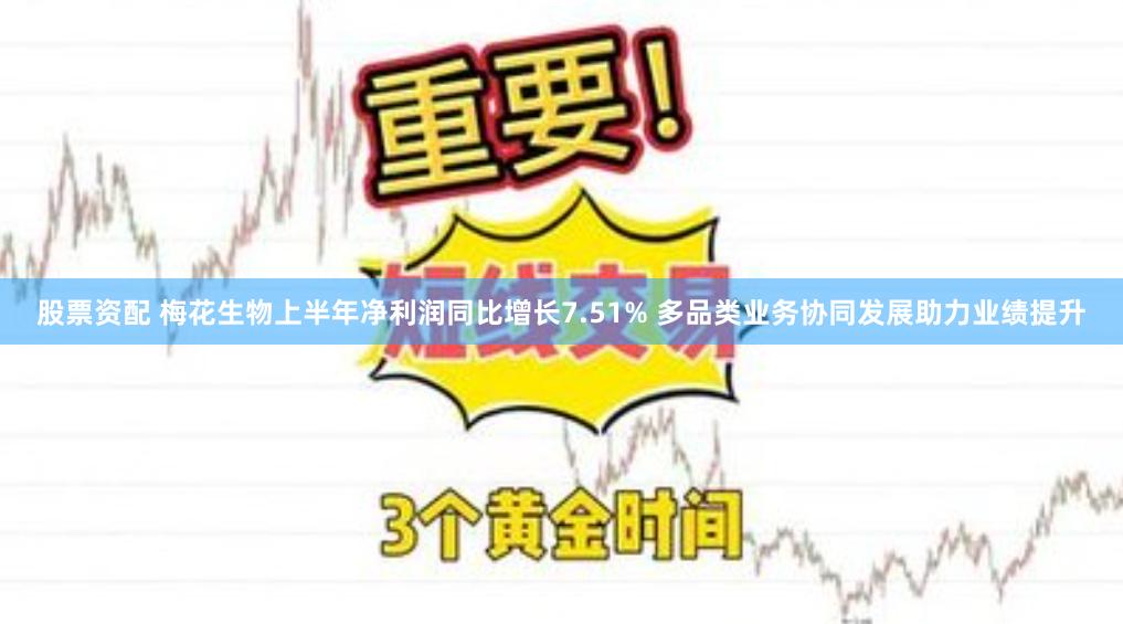 股票资配 梅花生物上半年净利润同比增长7.51% 多品类业务协同发展助力业绩提升